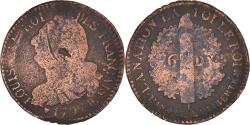 World Coins - Coin, France, Louis XVI, 6 Deniers, 1792, Strasbourg, , Copper, KM:611