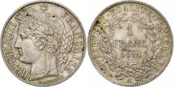 World Coins - France, Franc, Cérès, 1881, Paris, Silver, , Gadoury:465a