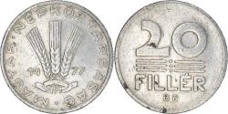 World Coins - Coin, Hungary, 20 Fillér, 1977, Budapest, , Aluminum, KM:573