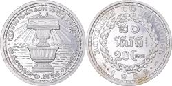 World Coins - Coin, Cambodia, Norodom Sihanouk, 20 Centimes, 1953, Paris, ESSAI,