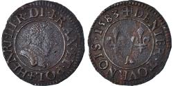 World Coins - Coin, France, Henri III, Denier Tournois, 1583, Paris, , Copper