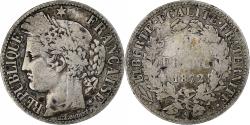World Coins - France, Franc, Cérès, 1872, Paris, Silver, , Gadoury:465a