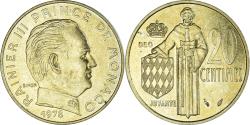 World Coins - Coin, Monaco, Rainier III, 20 Centimes, 1978, , Aluminum-Bronze, KM:143