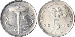 World Coins - Coin, Malaysia, 5 Sen, 2010