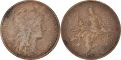 World Coins - Coin, France, Dupuis, 5 Centimes, 1917, Paris, , Bronze, KM:842