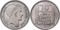World Coins - France, 10 Francs, Turin, 1948, Beaumont - Le Roger, Copper-nickel,