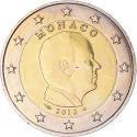 World Coins - Monaco, 2 Euro, Prince Albert, 2012, Paris, , Bi-Metallic, KM:195