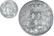 World Coins - Coin, France, Charles X, 5 Francs, 1826, Rouen, , Silver, KM:720.2