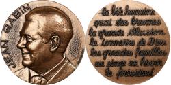 World Coins - France, Medal, Jean Gabin, Bronze, Gibert,