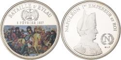 World Coins - France, Medal, Napoleon I, Bataille d'Eylau, Utrecht, Copper-nickel, Proof