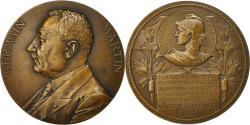 World Coins - France, Medal, Germain Martin, Ministre des Finances, Marianne, 1934