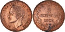 World Coins - Coin, Italy, Vittorio Emanuele III, 2 Centesimi, 1903, Rome, , Bronze, KM:38