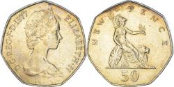 World Coins - Coin, Great Britain, 50 New Pence, 1977