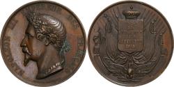 World Coins - France, Medal, Napoléon III, Prise de Sébastopol, 1855, Copper