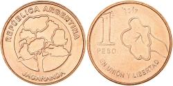 World Coins - Argentina, Peso, 2017, Buenos Aires, Copper Plated Steel,
