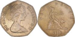 World Coins - Coin, Great Britain, Elizabeth II, 50 New Pence, 1981, , Copper-nickel