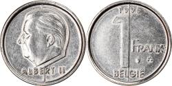 World Coins - Coin, Belgium, Albert II, Franc, 1995, , Nickel Plated Iron, KM:188