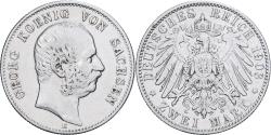 World Coins - Coin, German States, SAXONY-ALBERTINE, Georg, 2 Mark, 1903, Muldenhütten