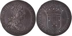 World Coins - Coin, France, Louis XIV, Écu à la mèche longue, Ecu, 1653, Amiens,