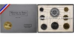 World Coins - France, Coffret 1 c. à 10 frs., 1971, MDP, série FDC,