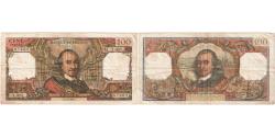 World Coins - France, 100 Francs, Corneille, 1969-04-03, Y.393, VF(20-25)