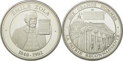 World Coins - France, Medal, Collection Panthéon, Émile Zola, , Copper-nickel