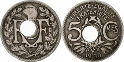 World Coins - France, 5 Centimes, Lindauer, 1930, Paris, Copper-nickel, , KM:875
