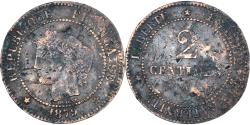World Coins - Coin, France, Cérès, 2 Centimes, 1879, Paris, Petit A, , Bronze