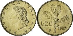 World Coins - Italy, 20 Lire, 1987