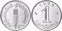 World Coins - Coin, France, Épi, Centime, 1998, Paris, BU, , Stainless Steel