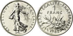 World Coins - Coin, France, Semeuse, Franc, 1982, Paris, , Nickel, KM:925.1