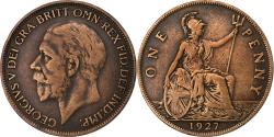 World Coins - Great Britain, George V, Penny, 1927, Bronze, , KM:826