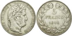 World Coins - Coin, France, Louis-Philippe, 5 Francs, 1846, Paris, , Silver