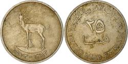 World Coins - Coin, United Arab Emirates, 25 Fils, 1973, British Royal Mint,
