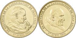World Coins - Vatican, Token, Canonisation de Jean Paul II, Copper-nickel Aluminium,