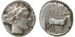 Ancient Coins - Troas, Drachm, ca. 410-390 BC, Antandros, Silver,