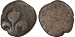 World Coins - French India, Louis XV, Doudou, n.d. (1715-1774), Pondicherry, Bronze,