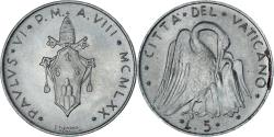 World Coins - Coin, VATICAN CITY, Paul VI, 5 Lire, 1970, , Aluminum, KM:118