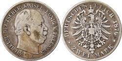 World Coins - Coin, German States, PRUSSIA, Wilhelm I, 2 Mark, 1876, Cleves,
