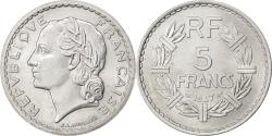 World Coins - Coin, France, Lavrillier, 5 Francs, 1947, , Aluminum, KM:888b.1