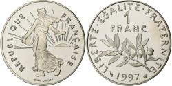 World Coins - France, Franc, Semeuse, 1997, Paris, Proof / BE, Nickel,