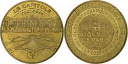 World Coins - France, Token, 31/ Le Capitole - Toulouse, 2015, Copper-nickel Aluminium, MDP