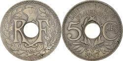 World Coins - Coin, France, Lindauer, 5 Centimes, 1917, Paris, , Copper-nickel