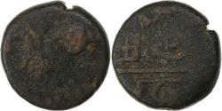 World Coins - French India, Louis XV, Doudou, n.d. (1715-1774), Pondicherry, Bronze,