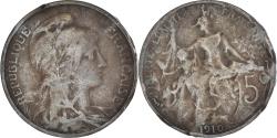 World Coins - Coin, France, 5 Centimes, 1910