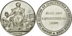 World Coins - France, Token, Agriculture and Horticulture, 1890, , Silver