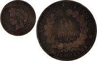 World Coins - Coin, France, 10 Centimes, 1873