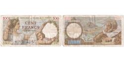 World Coins - France, 100 Francs, Sully, 1941-10-02, F.24517, VF(30-35)