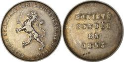 World Coins - France, Token, Chambre syndicale des Entrepreneurs de Lyon, 1863,