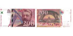 World Coins - France, 200 Francs, Eiffel, 1996, A.023, UNC(64), Fayette:75.2, KM:159a